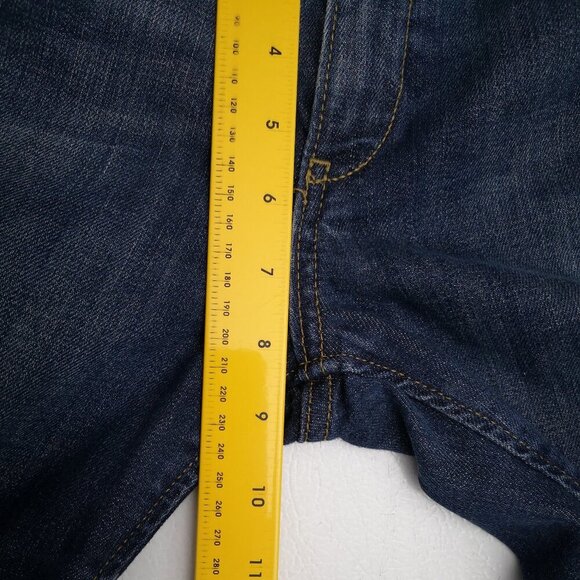 Banana Republic Factory Ladies Medium Wash Flare Leg Blue Jeans - Picture 11 of 13